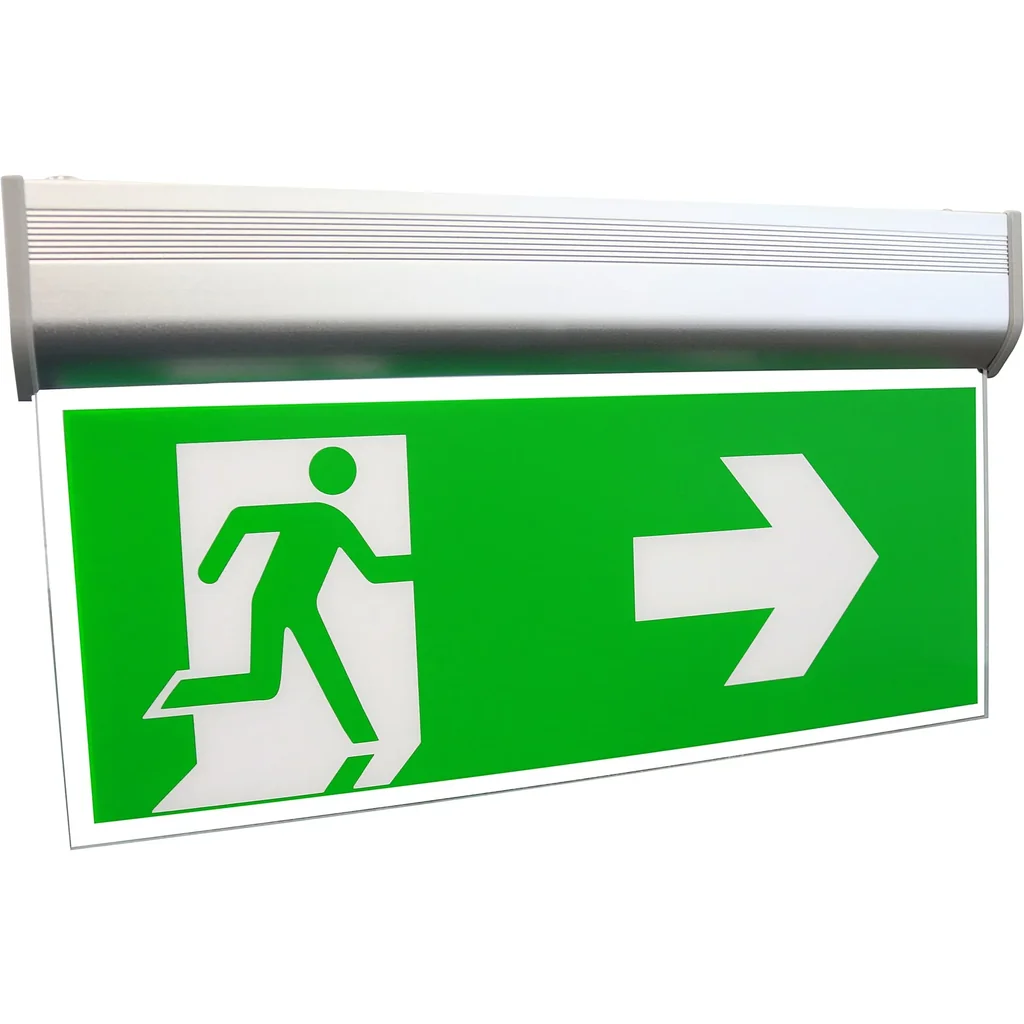 RELED Notbeleuchtung Wand-/Deckenbeleuchtung 3 Piktogramme