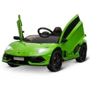 Elektroauto Lamborghini SVJ lizenziert Kinderfahrzeug Kinderauto für 3-8 Jahre mit Fernsteuerung MP3/USB Licht Musik Kun