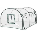 Pro Garden Gewächshaus - mit Metallrahmen - 120x 80 x H60 cm