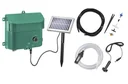 Solar Bewässerungsset mit Akku, Panel, Pumpe, Schlauch, Düsen etc.