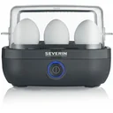 Eierkocher für 6 Eier - 420 Watt - Schwarz