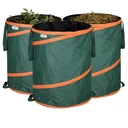 Popup-Gartensack 3er-Set grün je 85 Liter