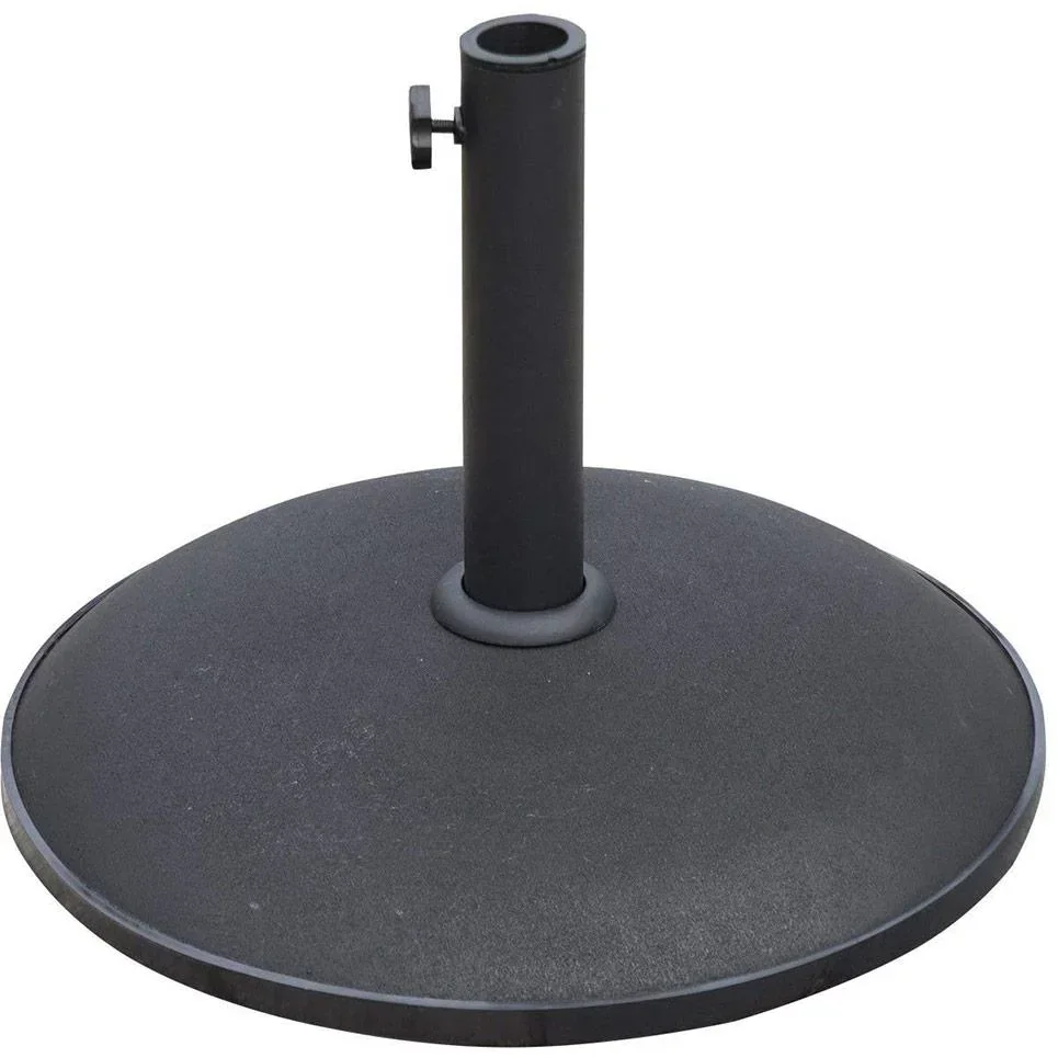 Sonnenschirmständer Sonnenschirmfuß 25kg Stahl Schwarz