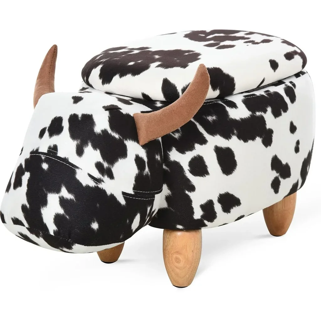 Kinderhocker im Kuh Design