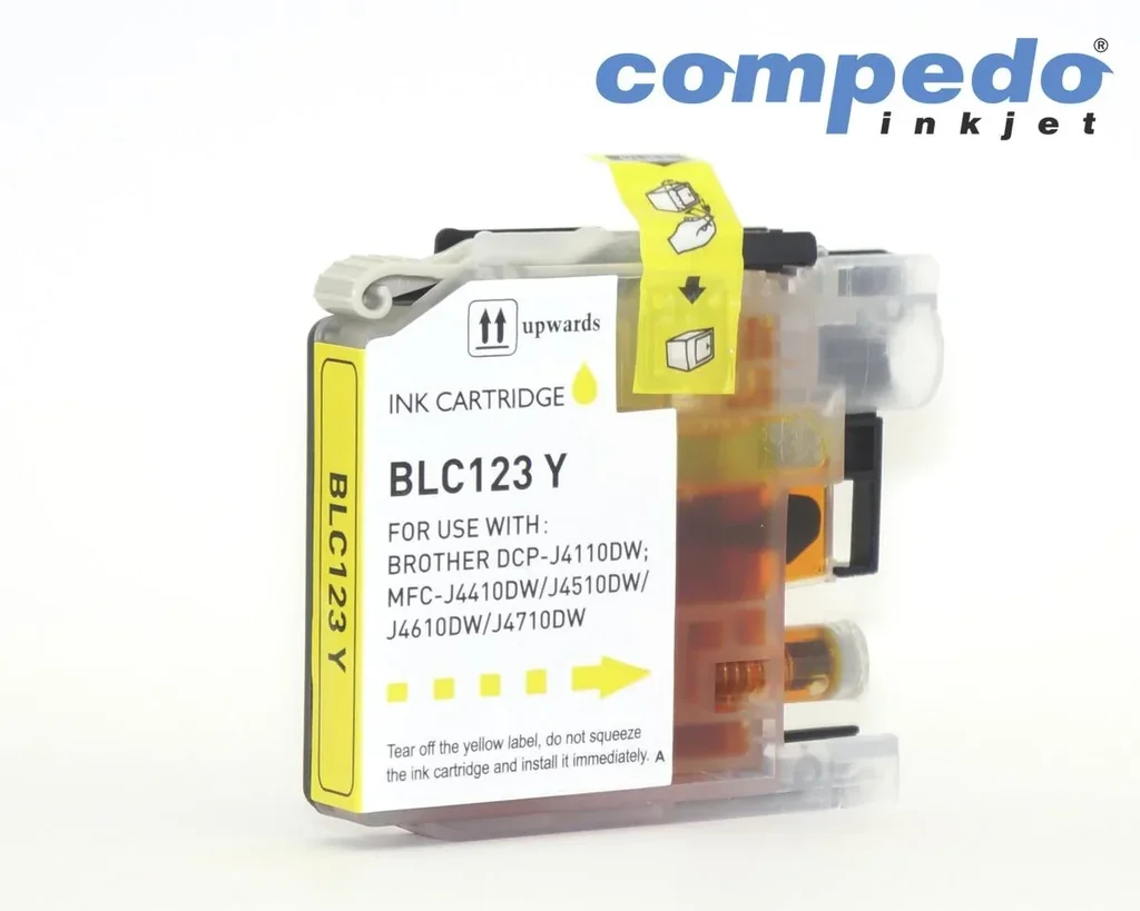 Druckerpatrone für Brother LC123M08 magenta