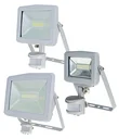 LED-Strahler Slimline 50W, IP44, mit Bewegungsmelder und Samsung-Chip