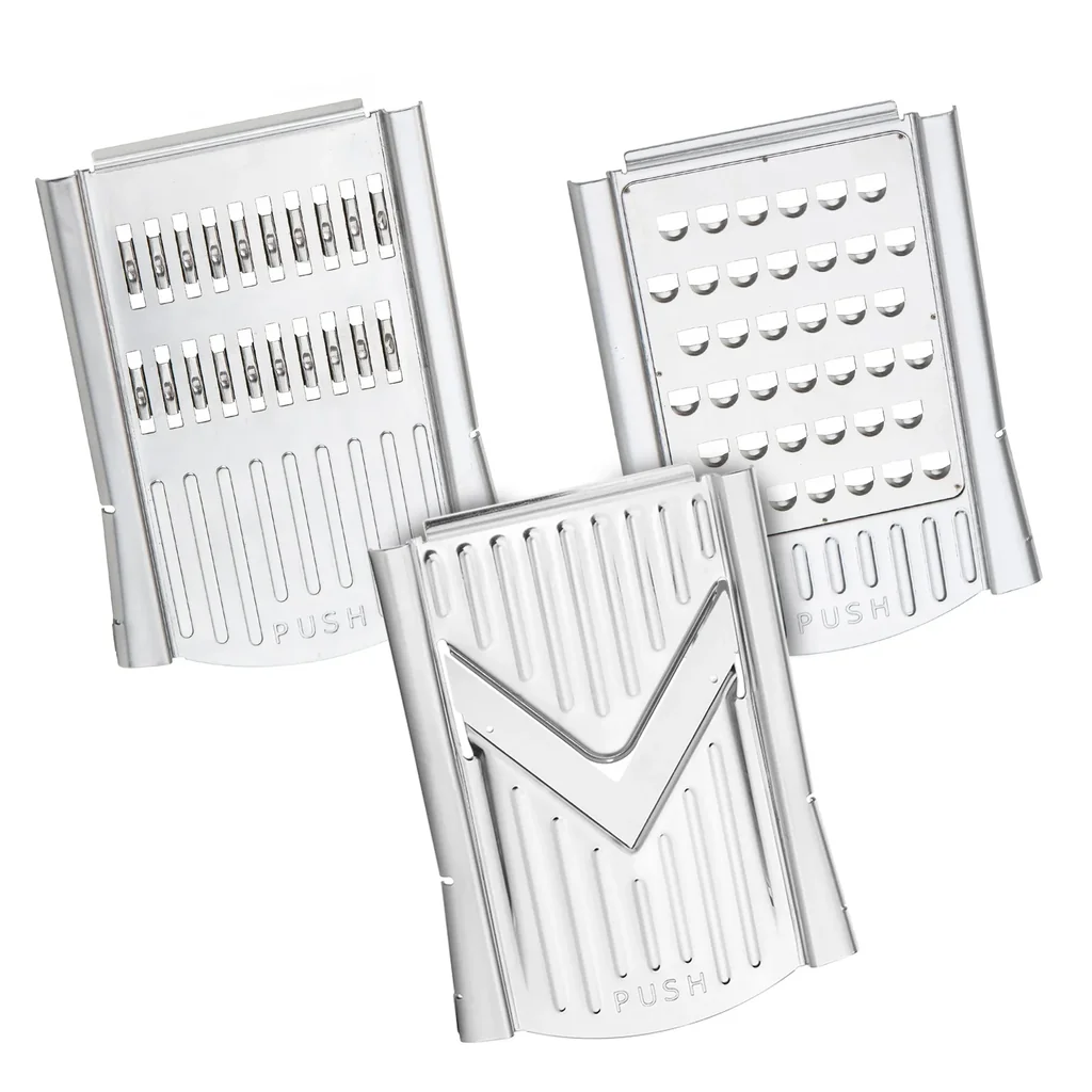 Zusatz-Klingen Messerset, 3-teilig für Wechselklingen-Hobel Nicer Dicer Speed Art. 966417