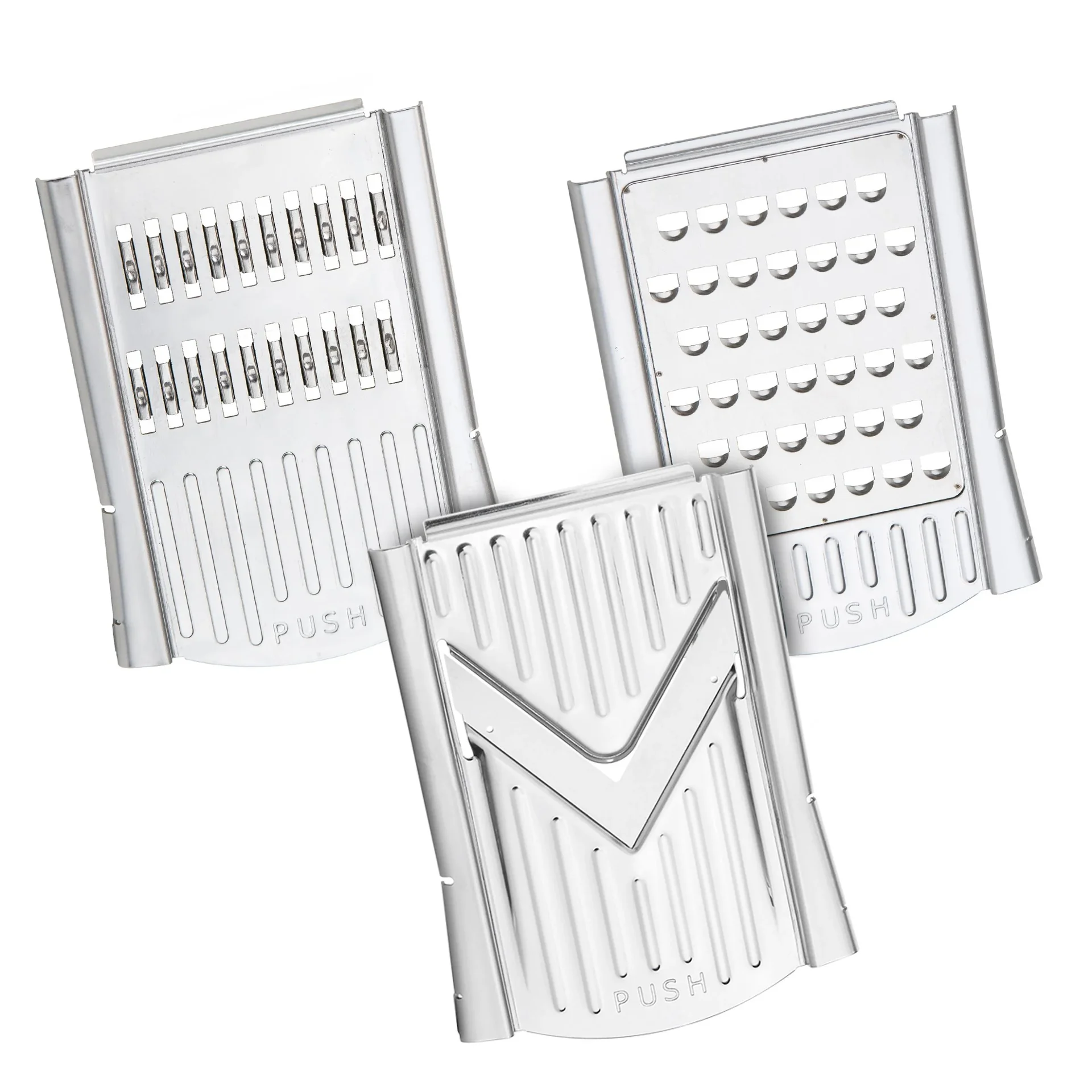 Zusatz-Klingen Messerset, 3-teilig für Wechselklingen-Hobel Nicer Dicer Speed Art. 966417