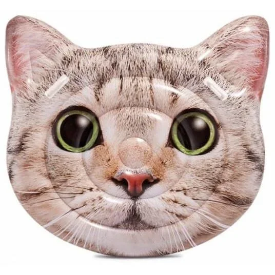 Cat Face Katzen Luftmatratze 147 x 135 cm