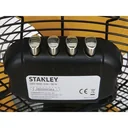 Bodenventilator - Stahl - Ø 51 cm - Schwarz/Gelb