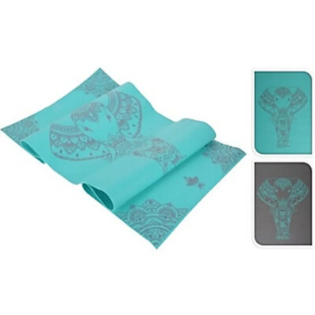 Fit4You Yoga & Fitness Matte - Stretch - Anti-Rutsch - 169 x 58 x 1 cm - Blau