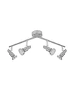 LED Spot Deckenanbau Leuchte GU10 4 x 3 Watt, mit 4 Spots