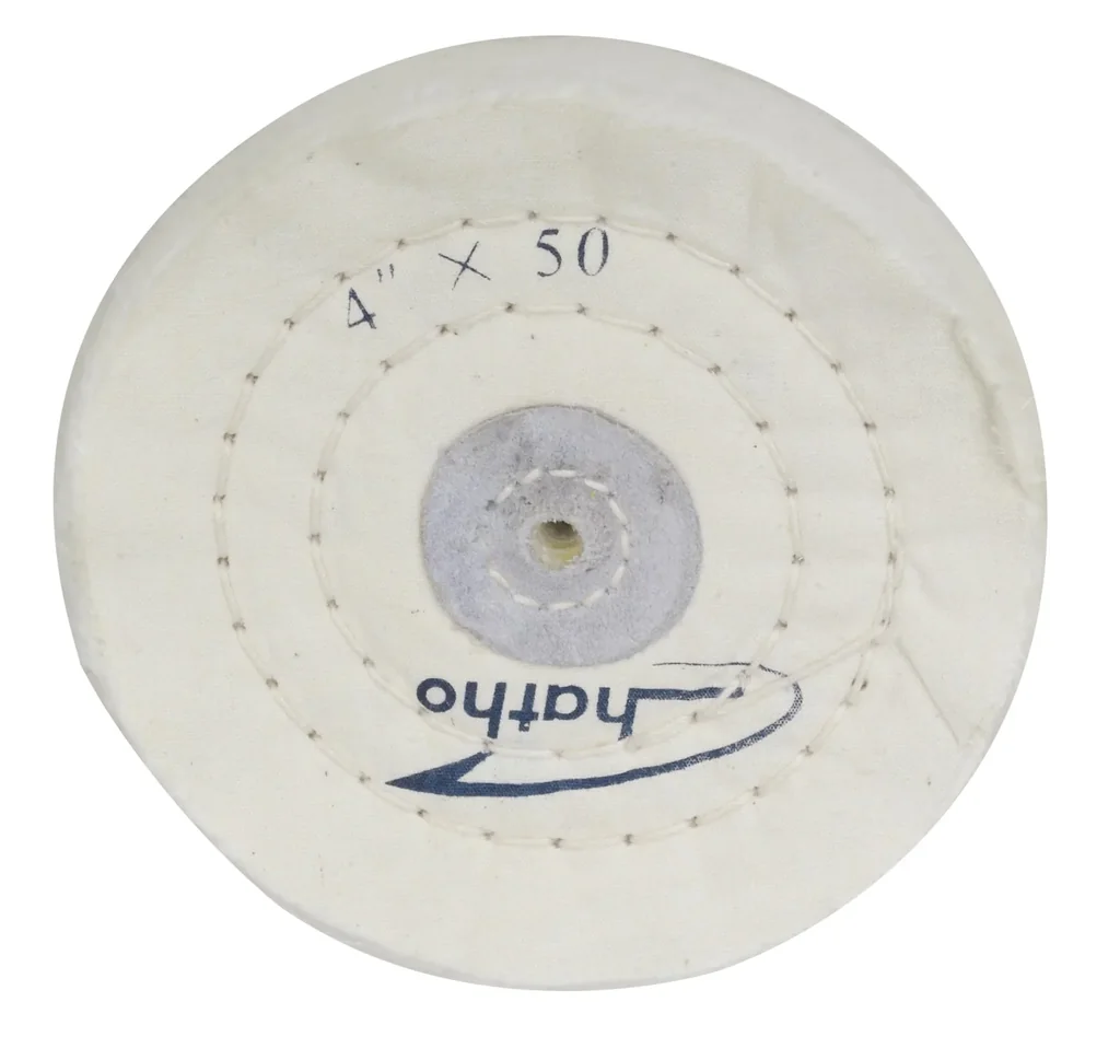 Stoff-Polierschwabbel weich, Ø 100 x 15 mm für PM 100