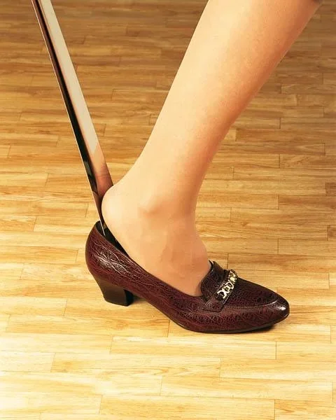 Schuhlöffel Set, 2 teilig - extra lange Schuhanzieher