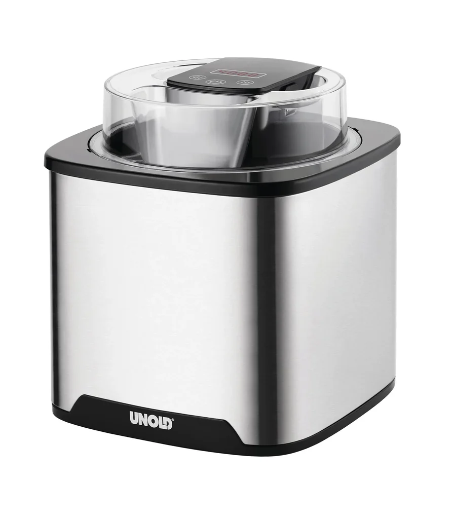 Eismaschine Gelato 1,5 Liter Inhalt, Edelstahl