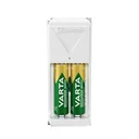 Mini Charger inklusive 2 x Mignon Akkus 2100 mAh