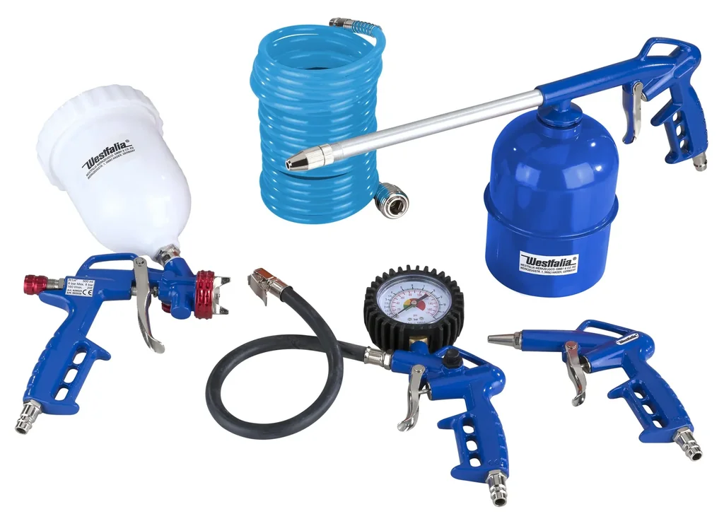 Druckluft-Werkzeugset, 5-teilig