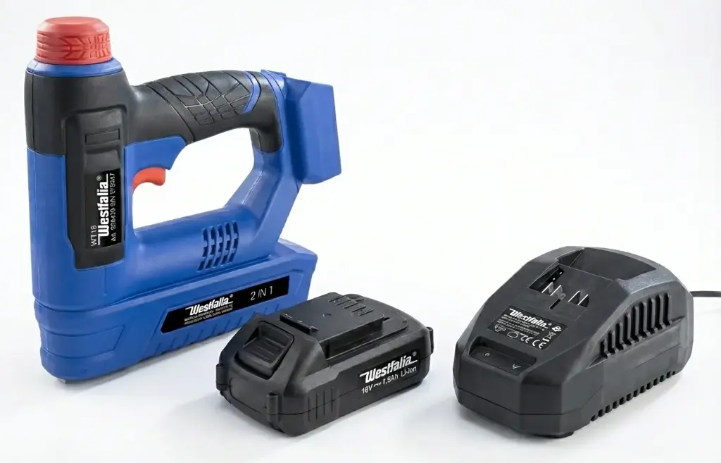 Akku Tacker 2 in 1 18 Volt Li-Ion WT18 mit Akku und Ladegerät