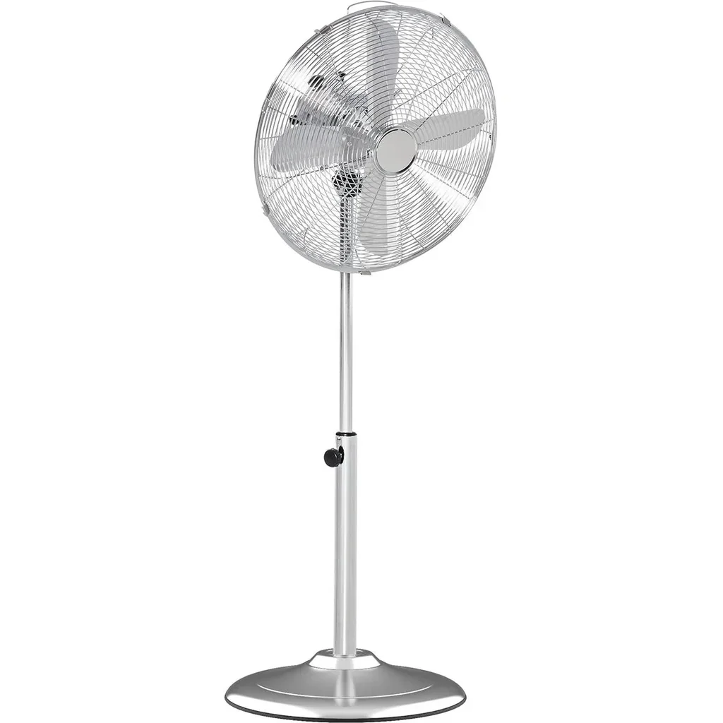 Standventilator mit 3 Geschwindigkeitsstufen silber