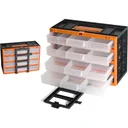 NOU Werkzeugkoffer Organizer 31X16 X22 cm - Schwarz