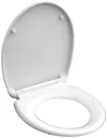 Duroplast WC-Sitz WHITE, mit Absenkautomatik und Schnellverschluss