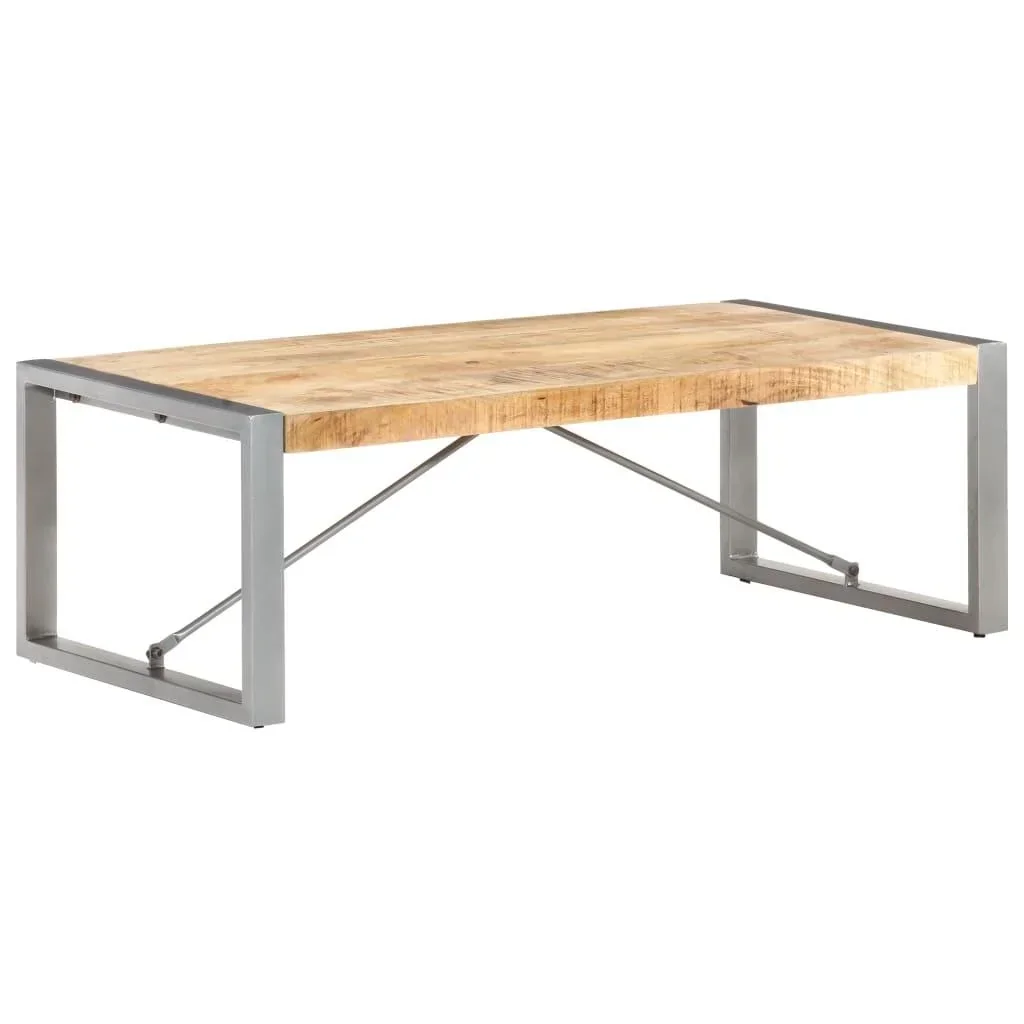 Couchtisch 120x60x40 cm Mango-Holz roh
