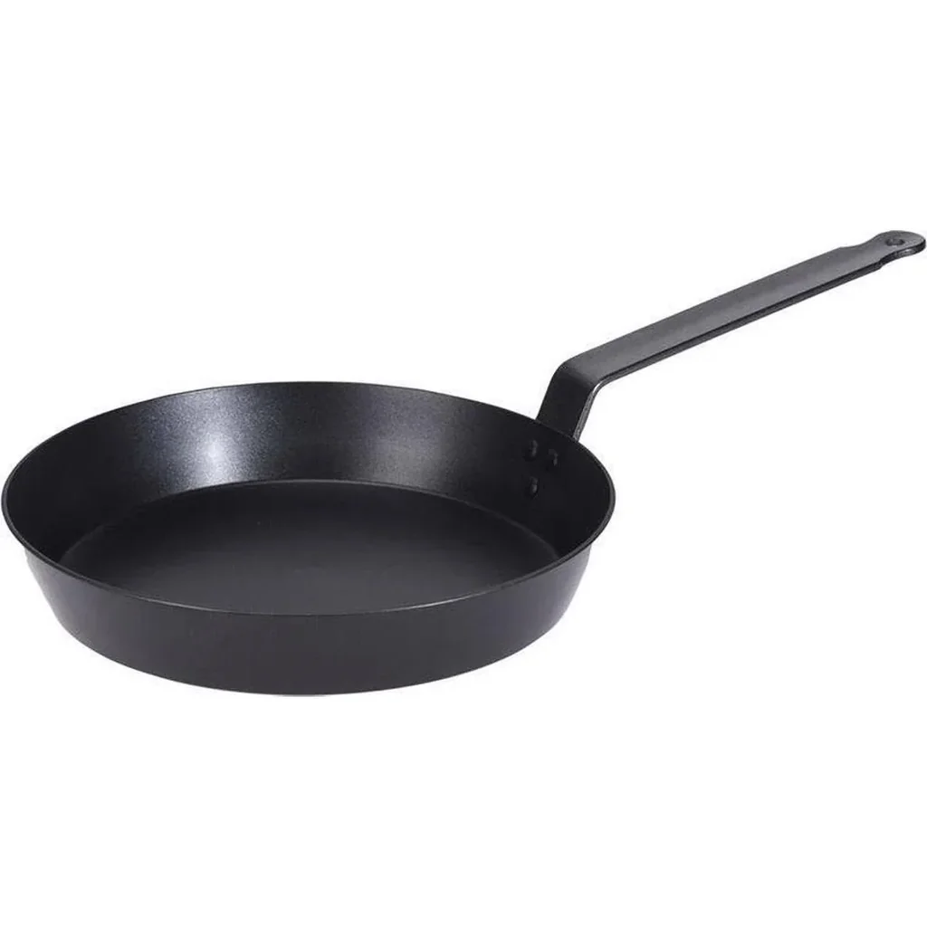 Bratpfanne - Paella-Pfanne - 28 cm - Schwarz