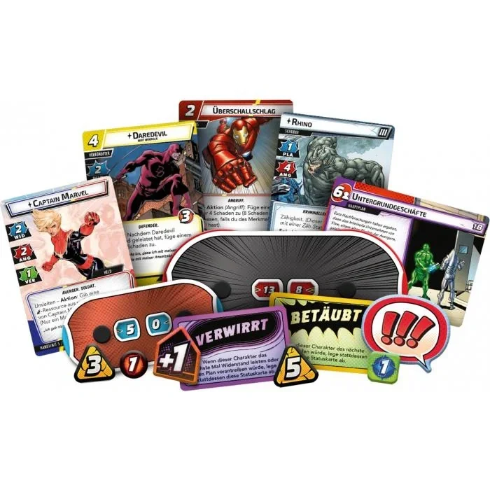 Gesellschaftsspiel Marvel Champions: Das Kartenspiel Grundspiel