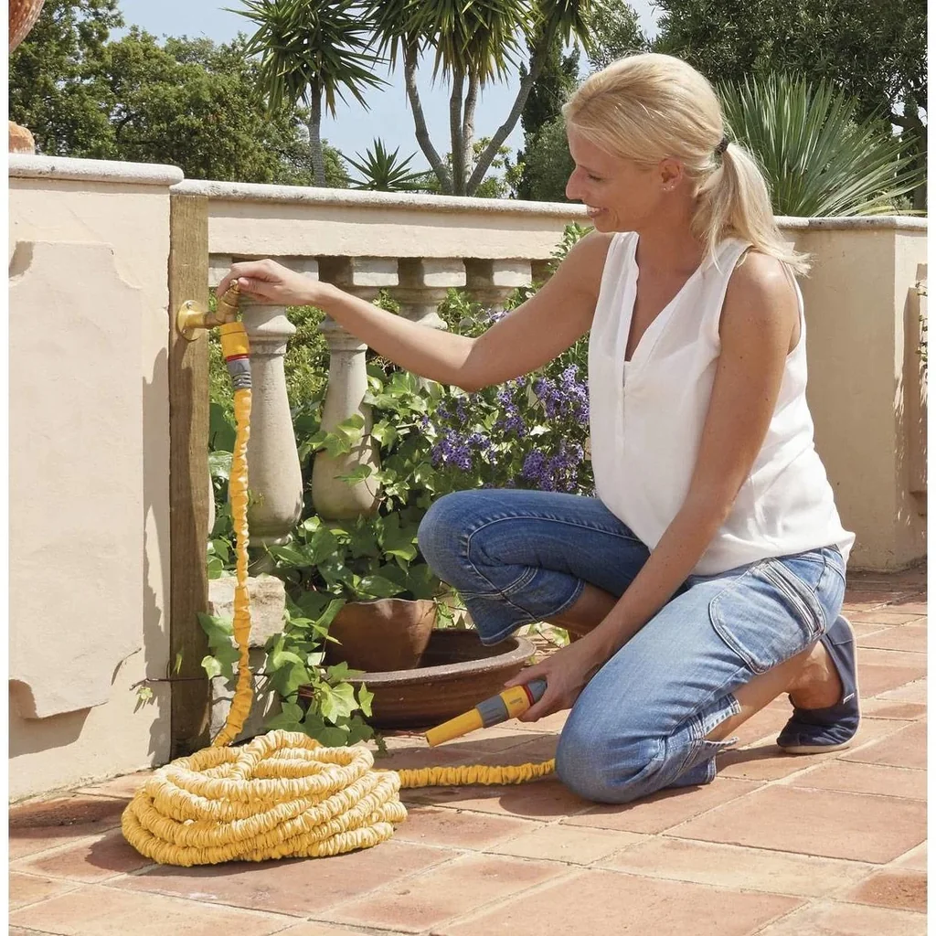 Verlängerbarer Gartenschlauch 15 Meter
