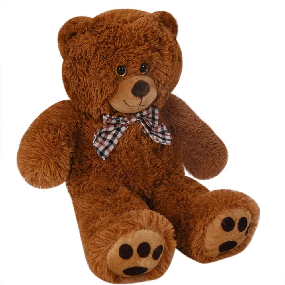 Teddybär-Kissen L Braun 50cm