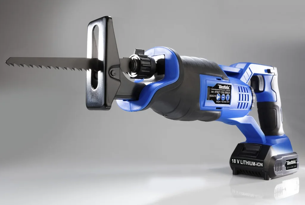 Säbelsäge ASSG18 18 V Li - Ion inklusive Akku 2,0 Ah und Ladegerät