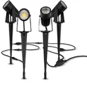 LED Garten Erdspieße 4er Set
