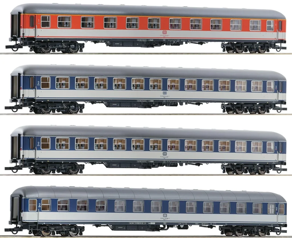 Wagenset 4-teilig: DC 913  Münsterland , DB