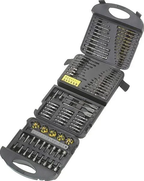 Bohrer- und Bit Satz 122-teilig im Koffer