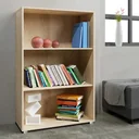 Bücherregal "Vela" Eiche - 3 Fachböden