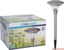4x Progarden Solar-Gartenlampe 47cm (Schaltet sich automatisch ein)
