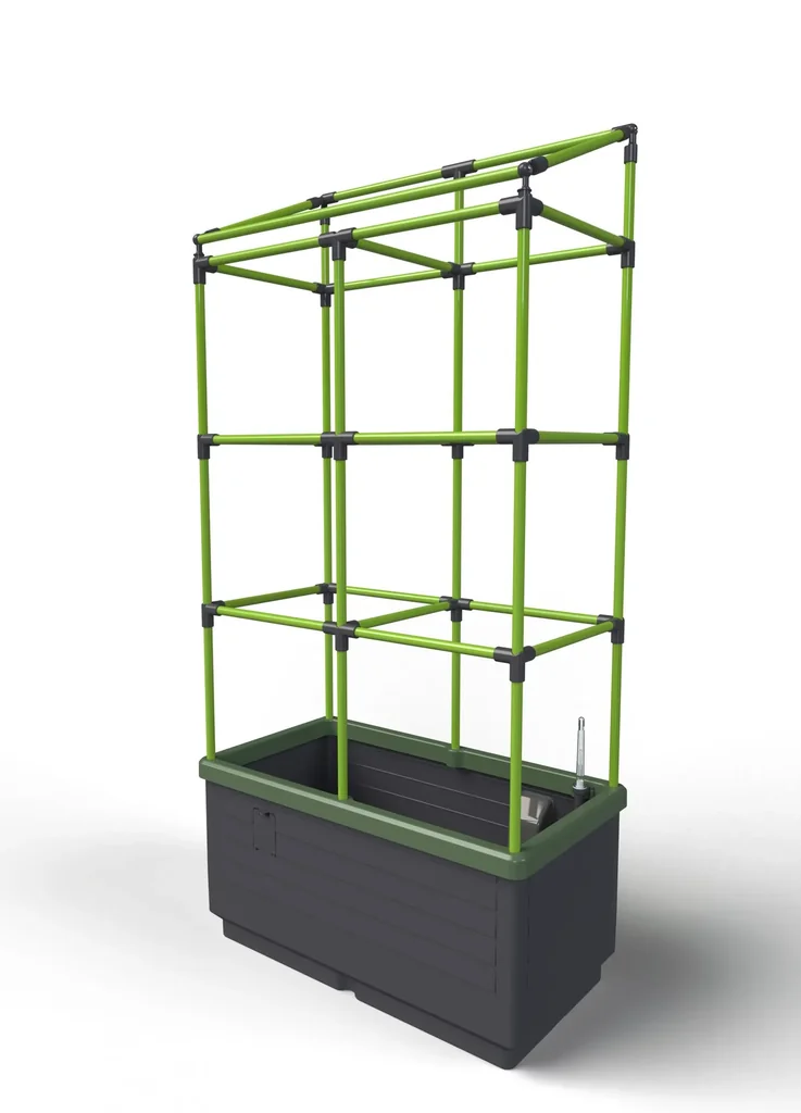 Pflanzbox "City Jungle" mit Rankgitter