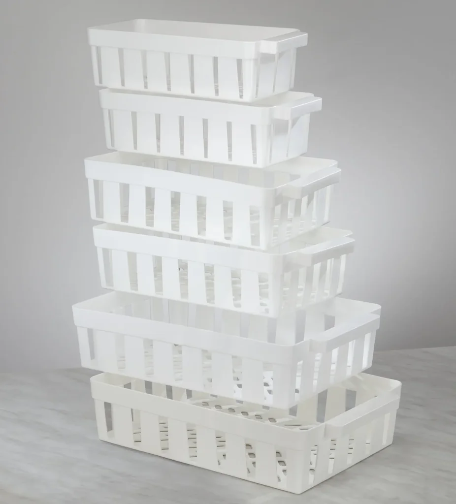 Kühlschrankkörbe, 6er Set