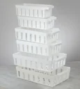 Kühlschrankkörbe, 6er Set