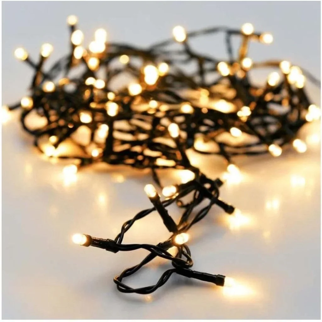 Weihnachtsbeleuchtung Snakelight 560LED - 11 Meter - warmweiß - Microcluster