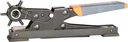 Revolverlochzange Standmodell 250 mm, Lochdurchmesser 2-2,5-3-3,5-4-4,5 mm