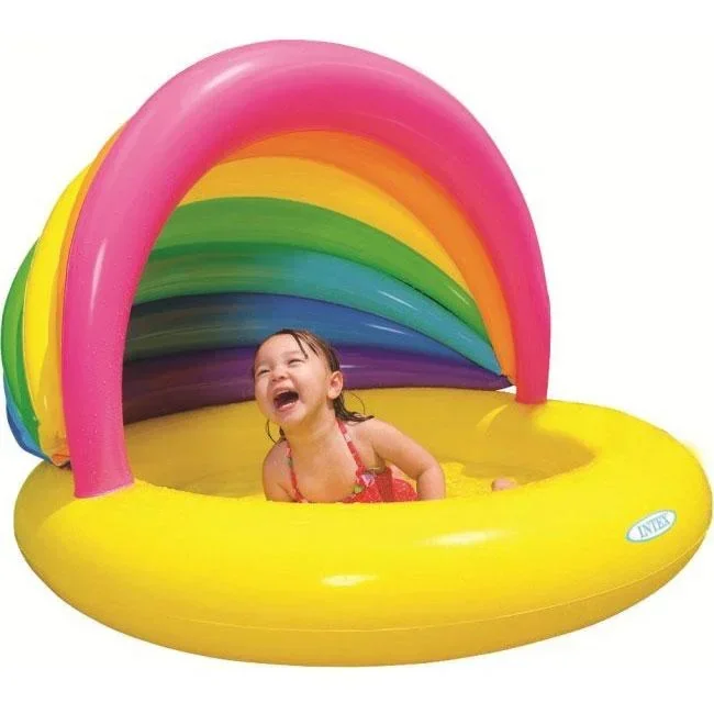Aufblasbarer Pool Regenbogen