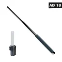 Teleskop Abdrängstock 16 Zoll mit Strukturgriff und Holster