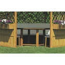 Sitzauflagen für Pavillon "Marburg", beige