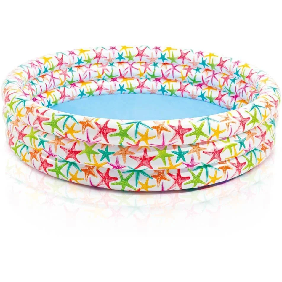 Aufblasbare Kinderbecken mit Stern Druck