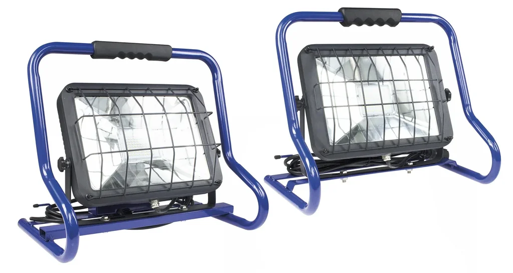 LED-Strahler 80W mit 2 Steckdosen und Samsung-Chip