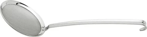 Profi Sieblöffel mit Feinsieb, Edelstahl, 38 cm