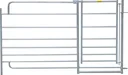 Steckfix-Horde XL mit Tor, 1,83 x 1,10 m