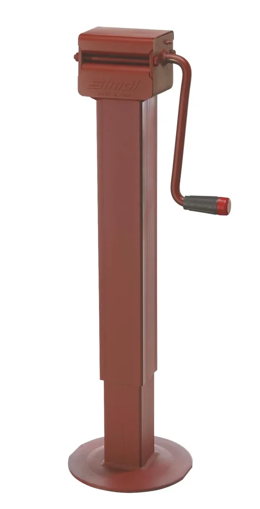 Stützfuß, 4 t mit Kurbel und Unterstützungsgetriebe