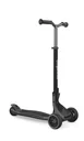 ULTIMUM LIGHTS Tretroller, 125/90 mm extra breit, ABEC 7, 3-rädrig, höhenverstellbar, LED-Leuchtmodul, grau